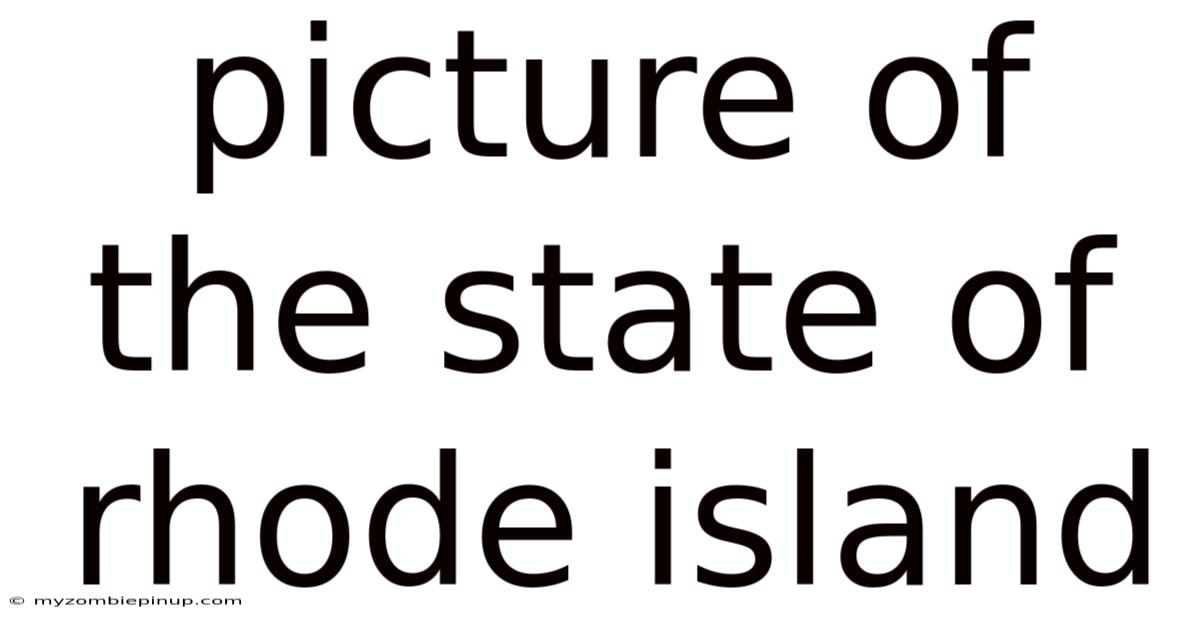 Picture Of The State Of Rhode Island